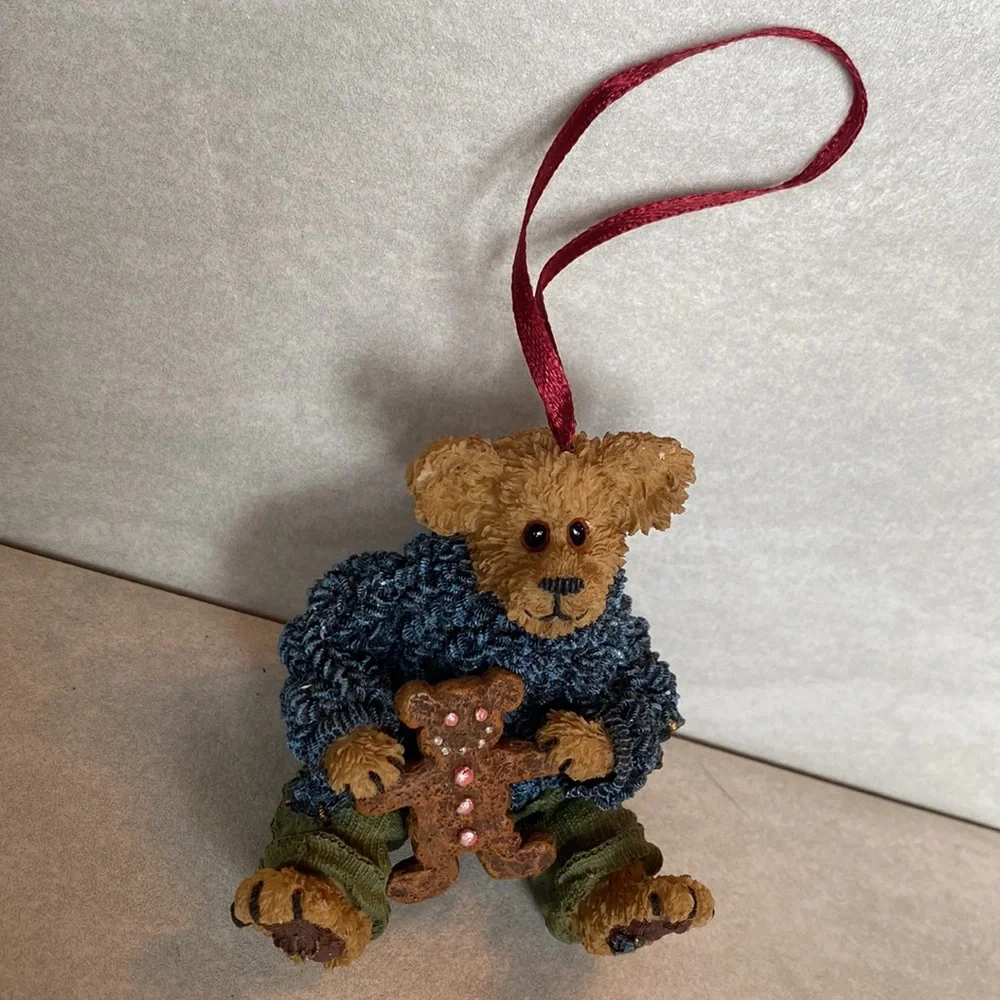 Boyd’s Bears Spicy Treat Kyle Beariman Vintage Collectible Christmas Ornament